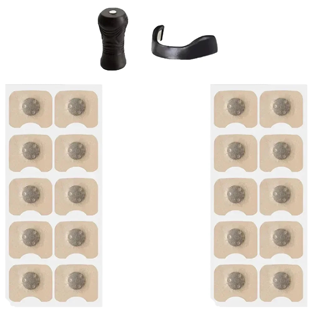 Anti-Snoring Nose Clip Kit with Magnetic Strips Nasal Breathing Dilators for Improved Sleep & Sports Performance Snore Prevention Combo