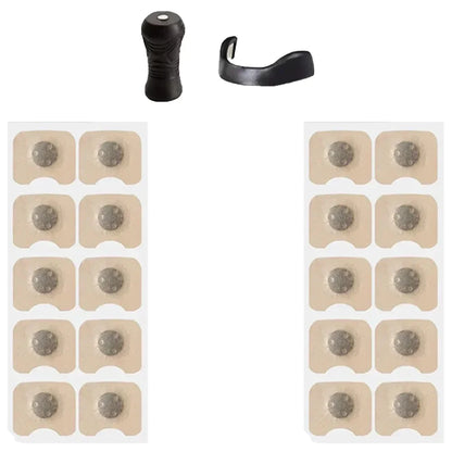 Anti-Snoring Nose Clip Kit with Magnetic Strips Nasal Breathing Dilators for Improved Sleep & Sports Performance Snore Prevention Combo