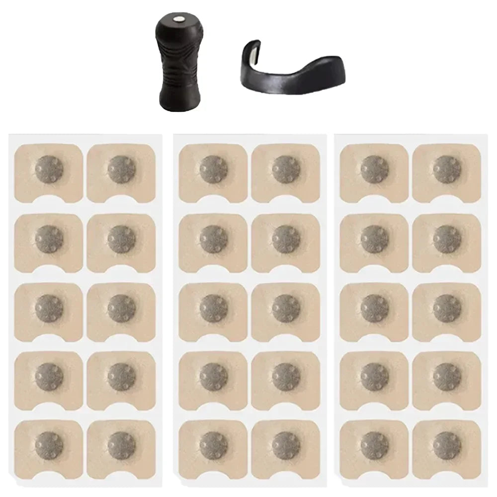 Anti-Snoring Nose Clip Kit with Magnetic Strips Nasal Breathing Dilators for Improved Sleep & Sports Performance Snore Prevention Combo